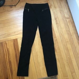 Black pull on dress pants
